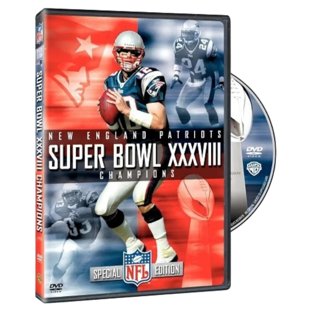 4 for $14 | NFL New England Patriots Super Bowl XXXVIII Champions DVD
